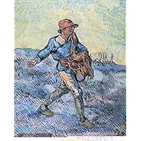 Amazon.co.jp: アート絵画 ミレー後の種をまく人 ヴィンセント・ファン